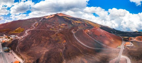 etna en hélicoptère